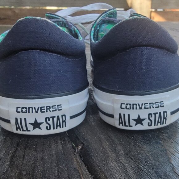 WOMENS CONVERSE CHUCK TAYLOR ALL STAR MADISON OX NAVY SNEAKER SIZE 8 - Picture 9 of 12